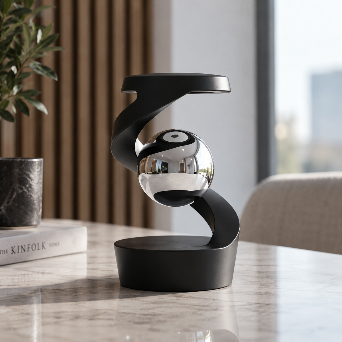 Gyroscope de Bureau - Détente Élégante!