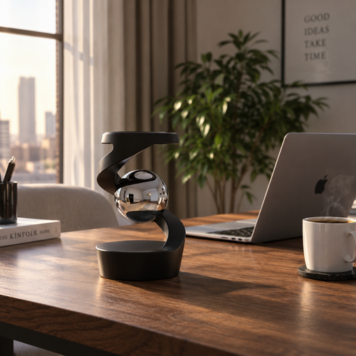 Gyroscope de Bureau - Détente Élégante!